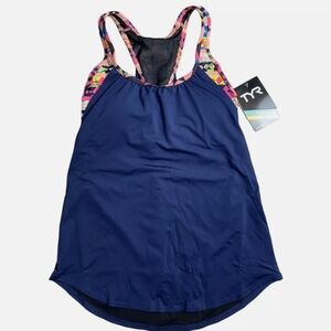 TYR Navy Boca Chica Tankini